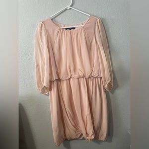 Light pink dress. Size 8